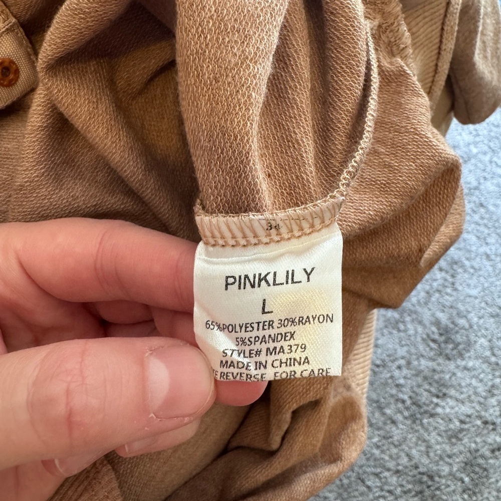 Pink Lily T-shirt Bodysuit NWOT - Picture 6 of 6